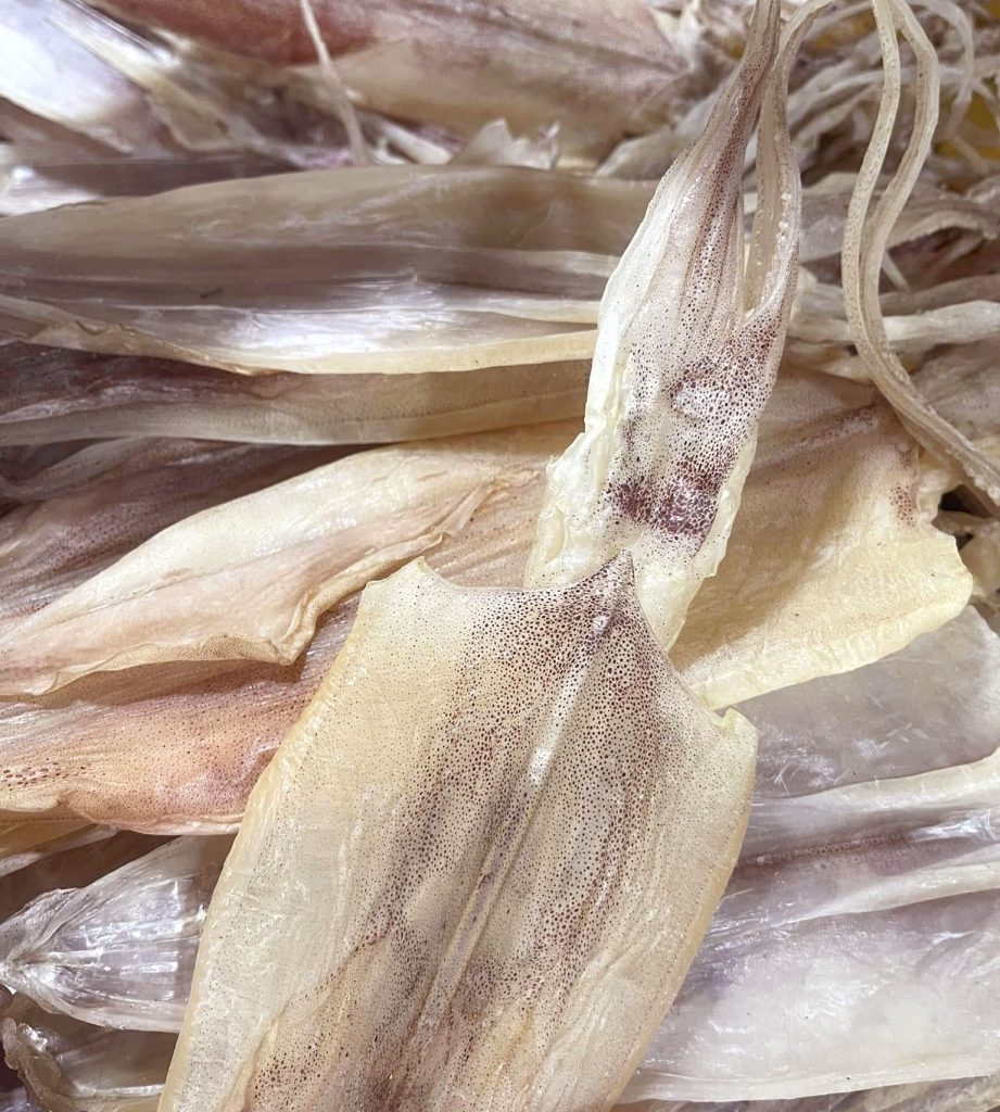 Mực khô biển Nhật Lệ